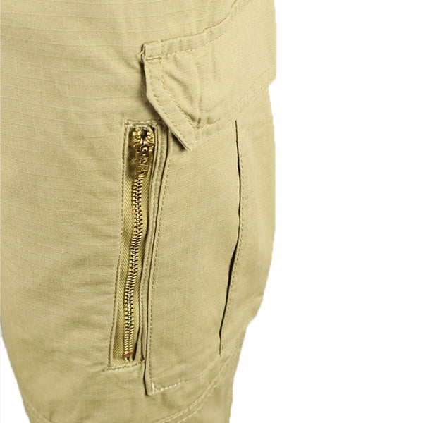 Pull&Bear low waist snap detail cargo pants in cream | ASOS